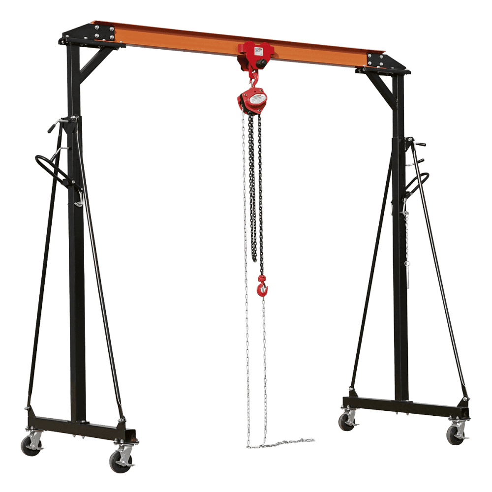 Sealey Portable Gantry Crane Adjustable 1tonne Combo Model No-SG1000KIT