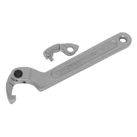 Sealey Adjustable Hook & Pin Wrench Set 3pc 19-51mm Model No-SMC2S
