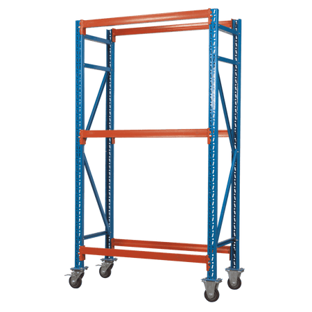 Sealey Two Level Mobile Tyre Rack 200kg Capacity Per Level Model No-STR007