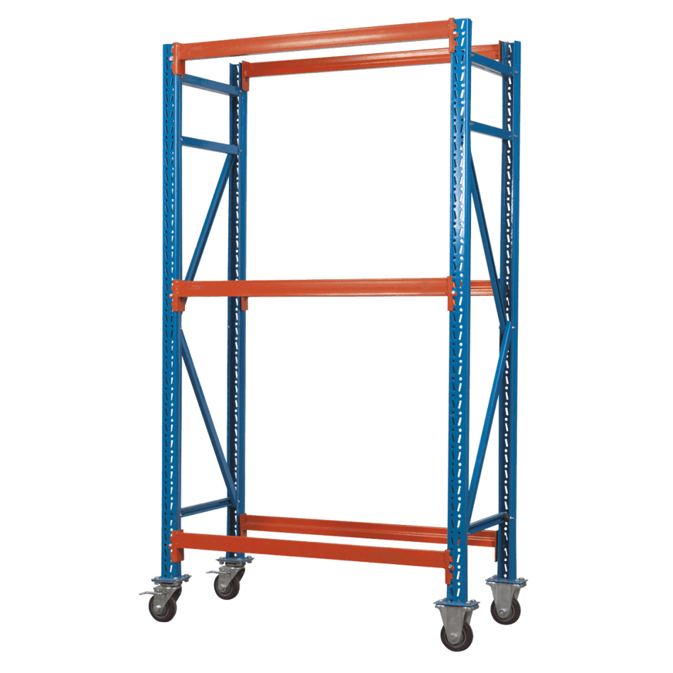 Sealey Two Level Mobile Tyre Rack 200kg Capacity Per Level Model No-STR007