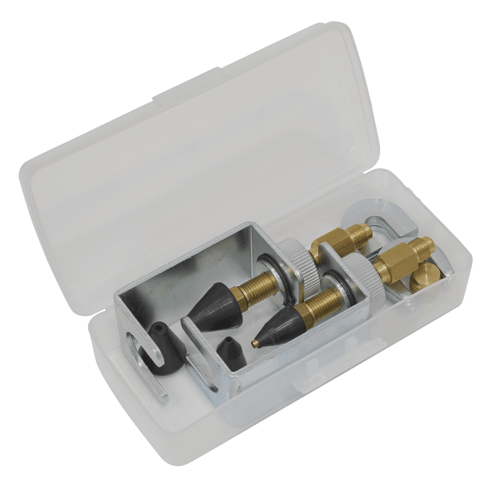 Sealey Air Conditioning Pressure Test Connector Kit 13pc Model No-VSAC135