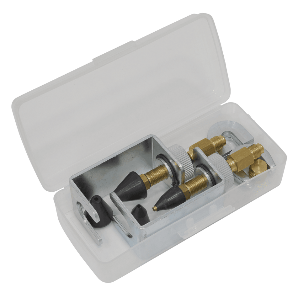Sealey Air Conditioning Pressure Test Connector Kit 13pc Model No-VSAC135