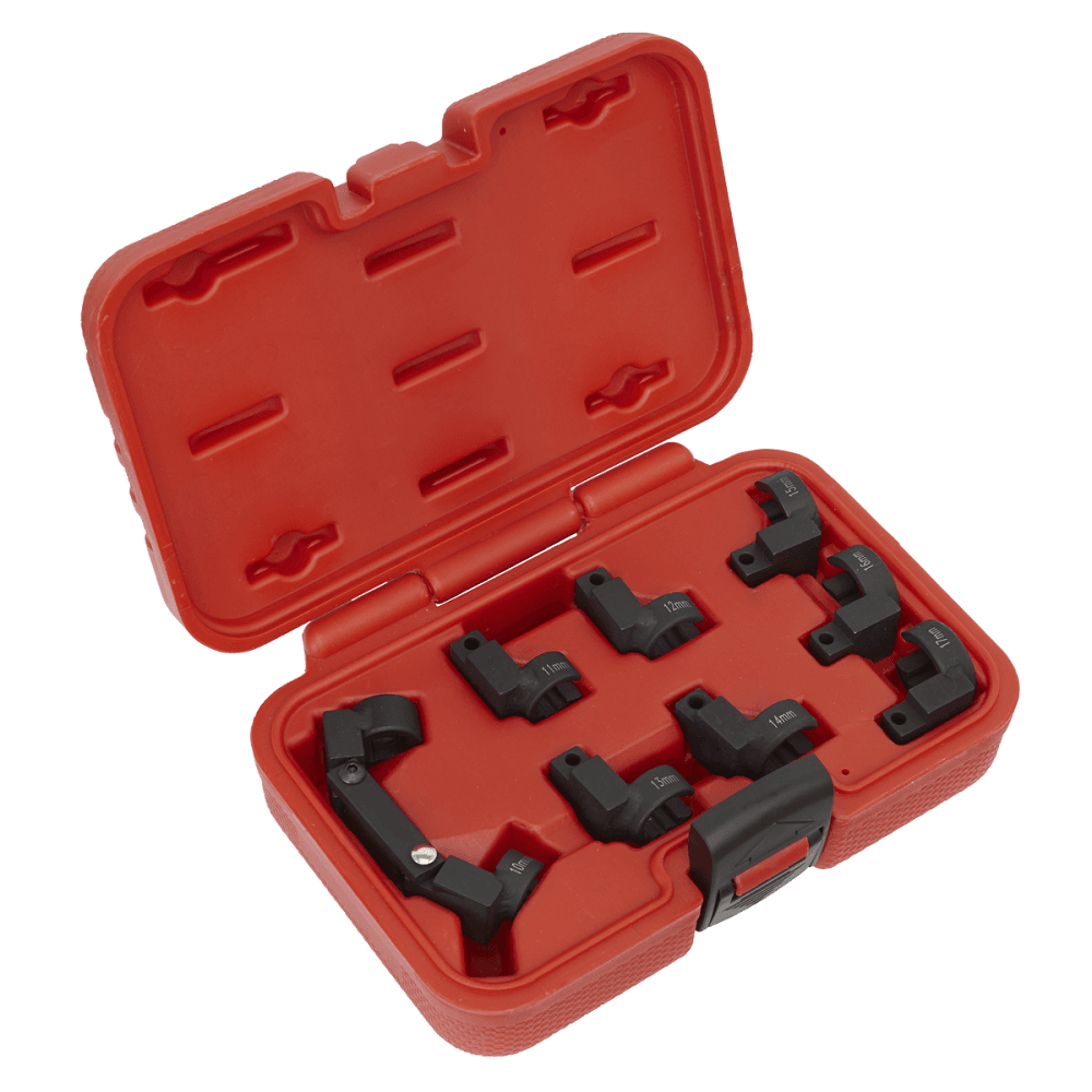 Sealey Injector Pipe Socket Set 9pc 3/8"Sq Drive Model No-AK6985