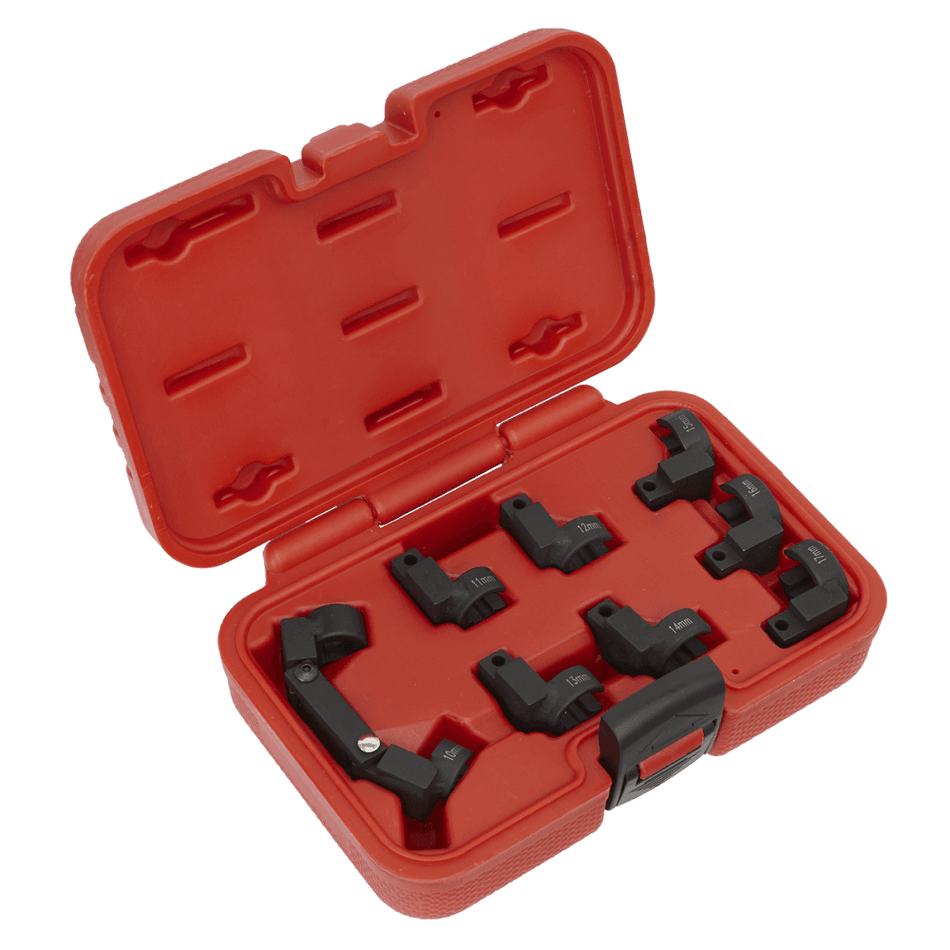 Sealey Injector Pipe Socket Set 9pc 3/8"Sq Drive Model No-AK6985