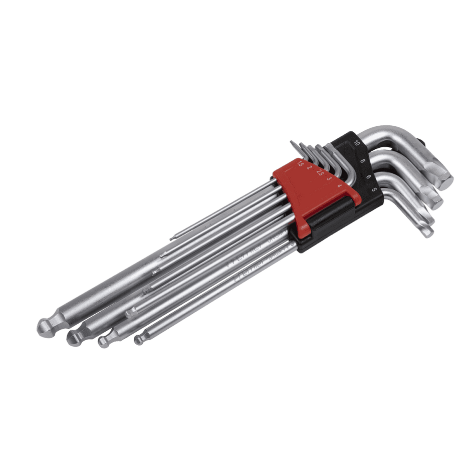 Sealey Ball-End Hex Key Set 9pc Lock-OnÂƒ?Â½ - Metric Model No-AK7180