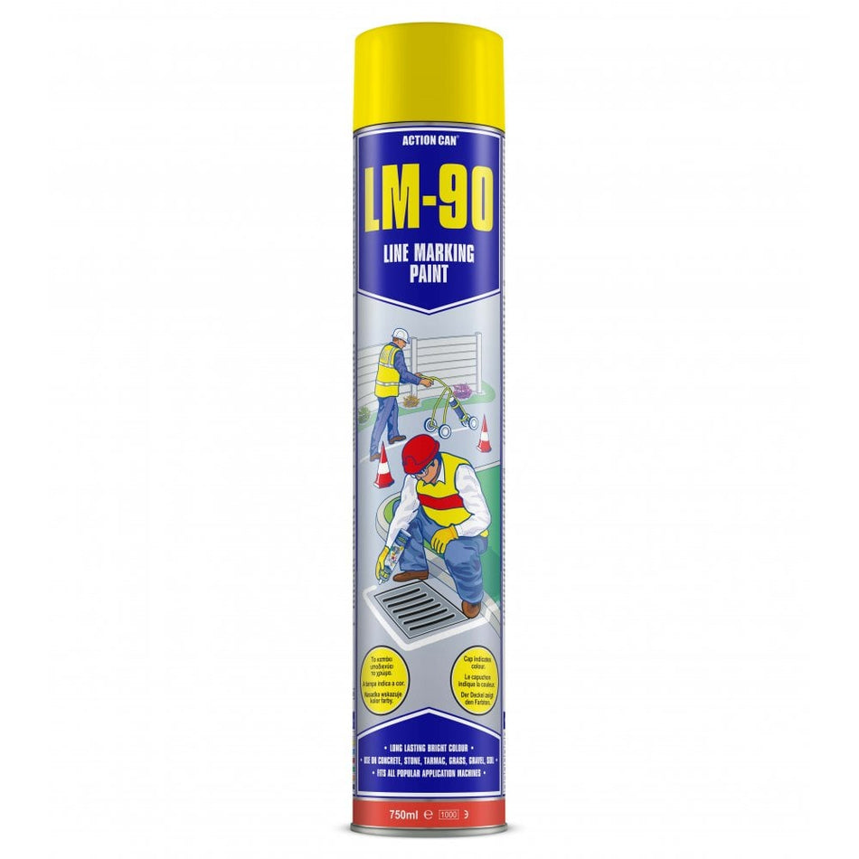LM-90 Line Marking Paint Yellow