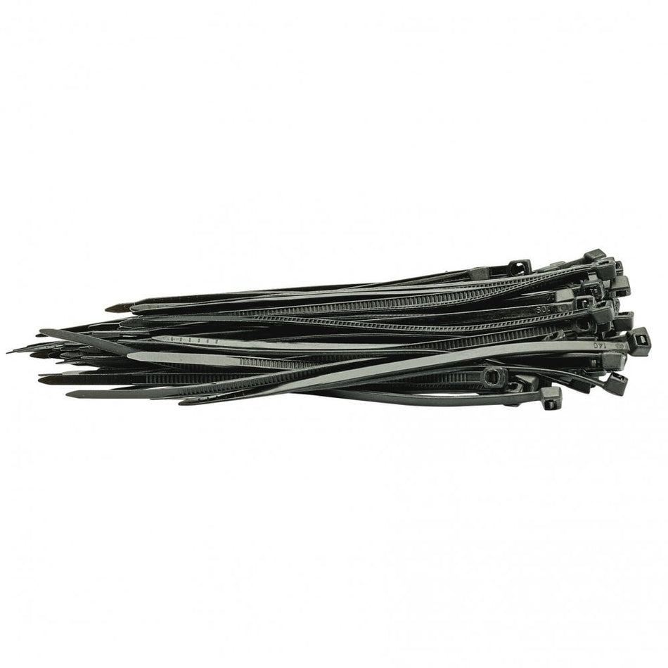 Black Cable Ties (100 pieces) : Model No. CT1B