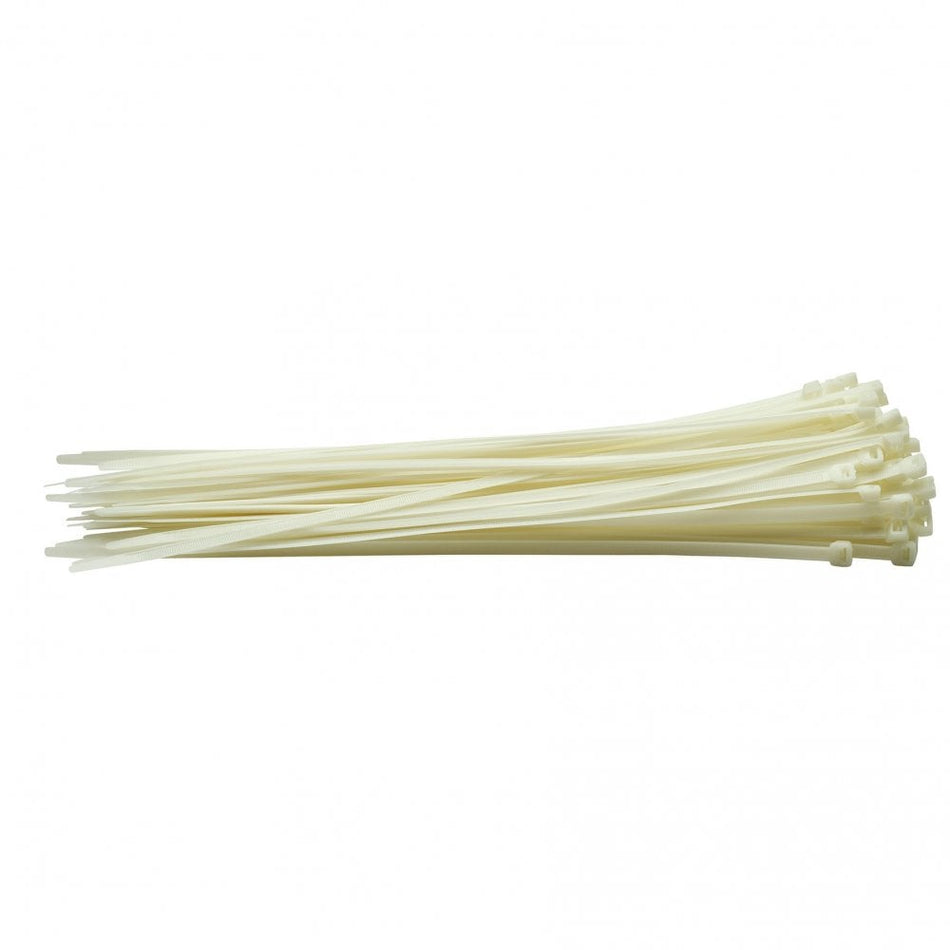 White Cable Ties (100 pieces) : Model No. CT6W