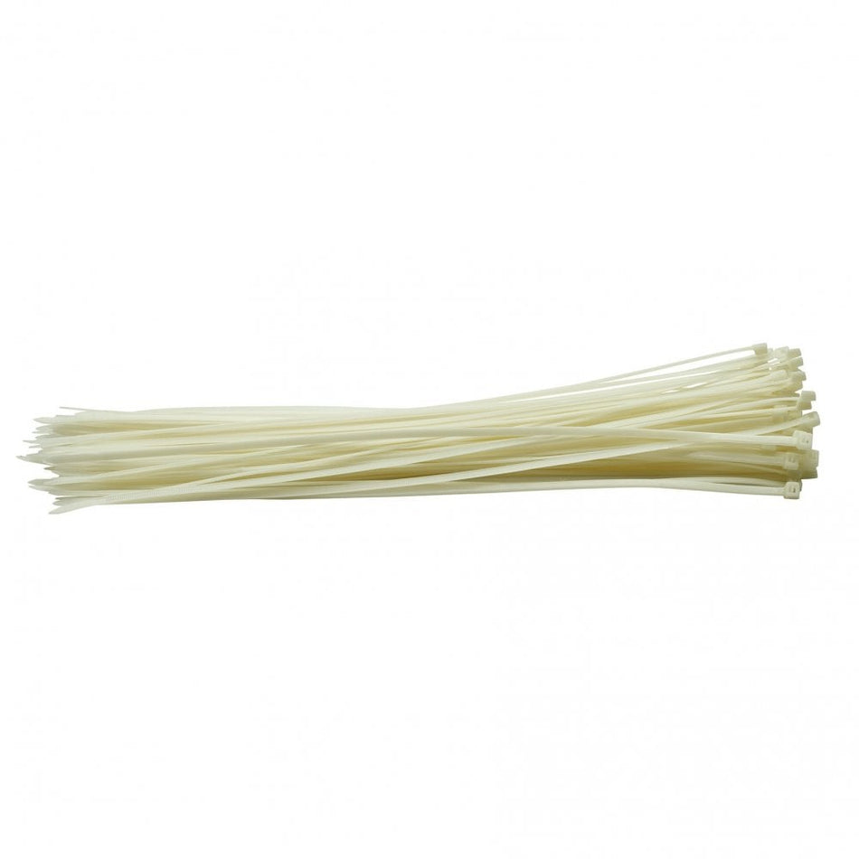 White Cable Ties (100 pieces) : Model No. CT5W