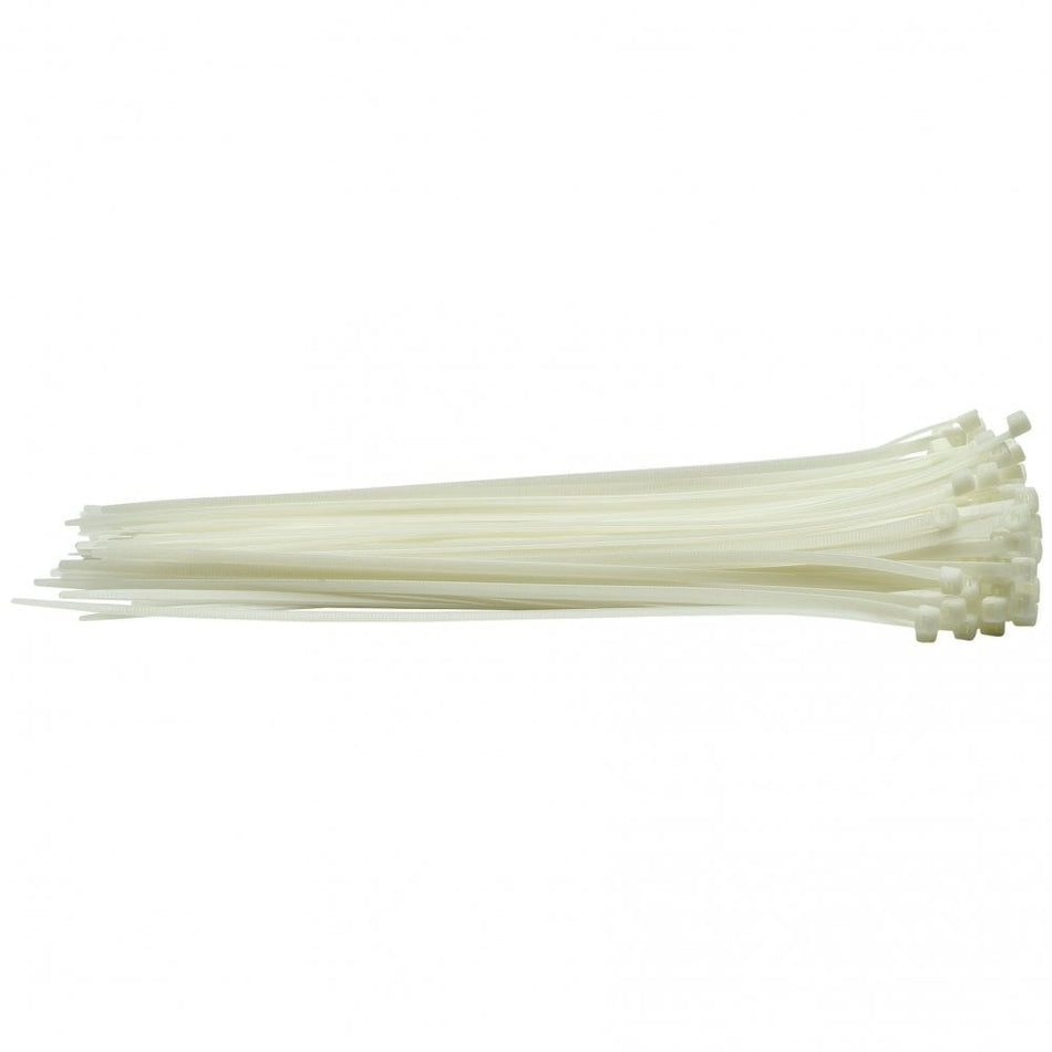 White Cable Ties (100 pieces) : Model No. CT4W