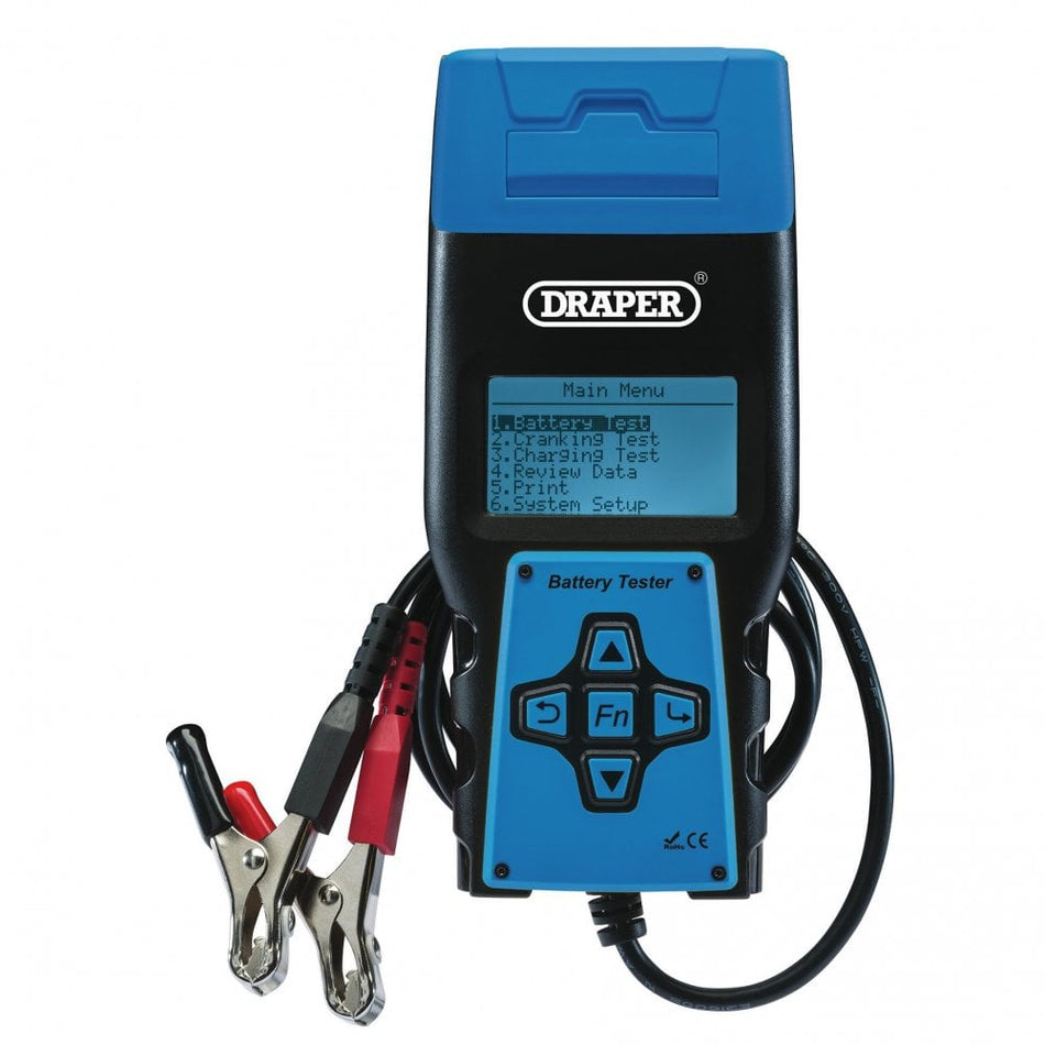 Battery Tester with Printer : Model No. BT-P