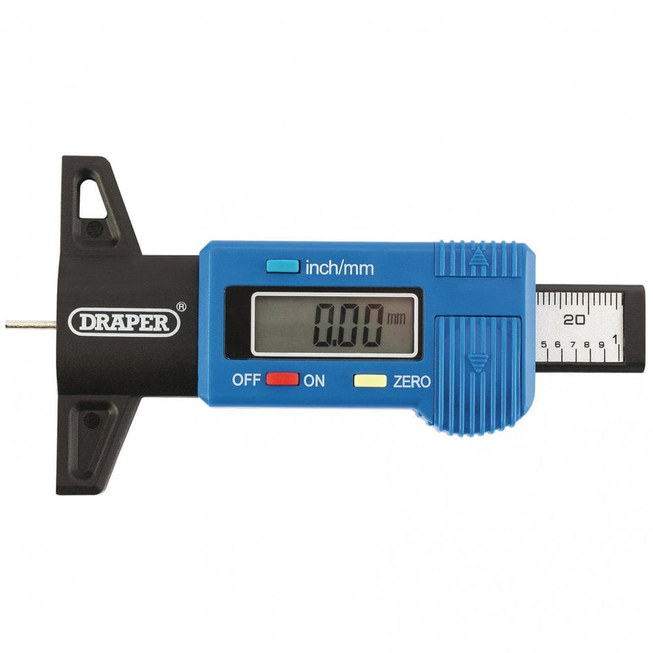 Digital Tyre Tread Depth Gauge : Model No. TG1-B
