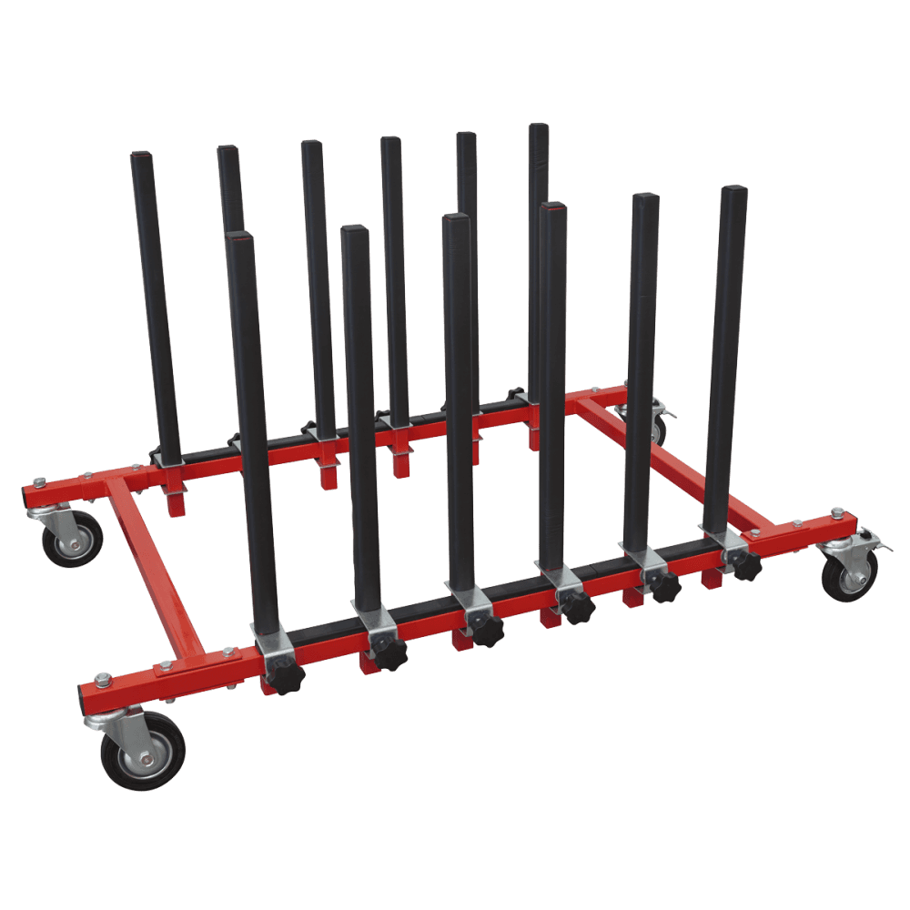 Panel Storage Rack Mobile Holds 5 Panels Model No-MK76