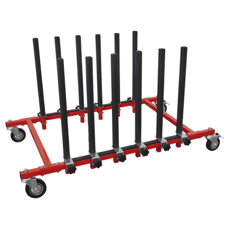 Panel Storage Rack Mobile Holds 5 Panels Model No-MK76