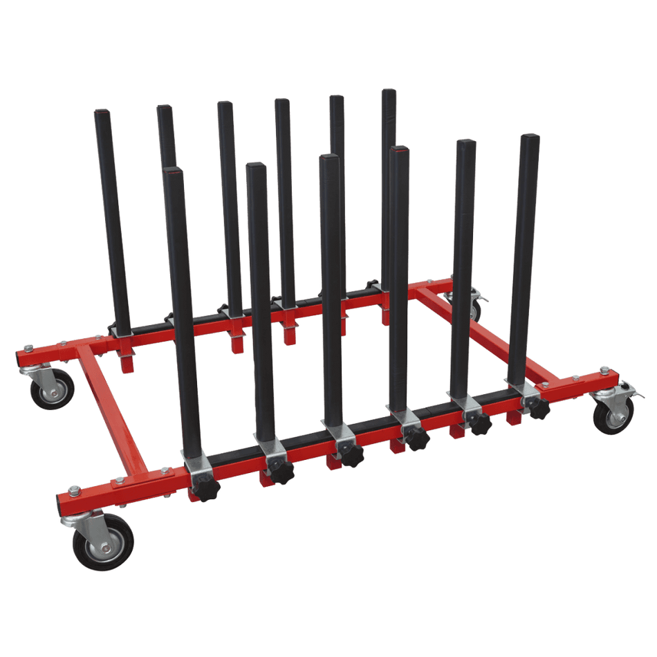 Panel Storage Rack Mobile Holds 5 Panels Model No-MK76