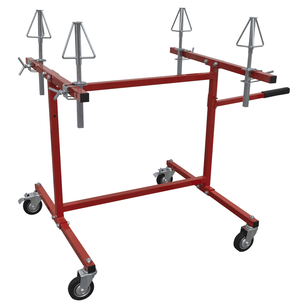 Alloy Wheel Repair/Painting Stand - 4 Wheel Capacity Model No-MK74