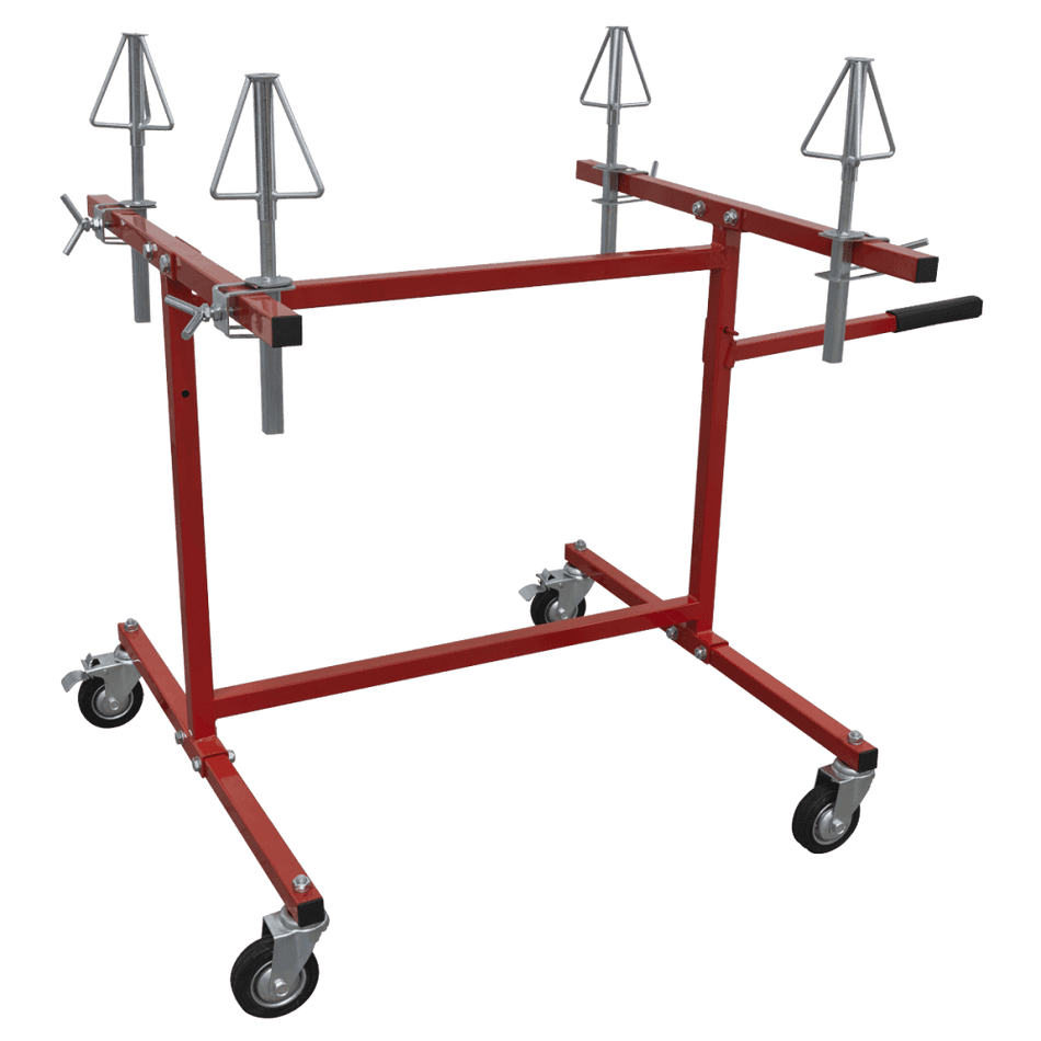 Alloy Wheel Repair/Painting Stand - 4 Wheel Capacity Model No-MK74