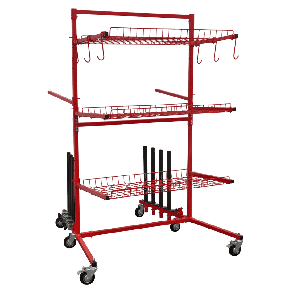 Parts Cart with Panel Train Model No-MK75