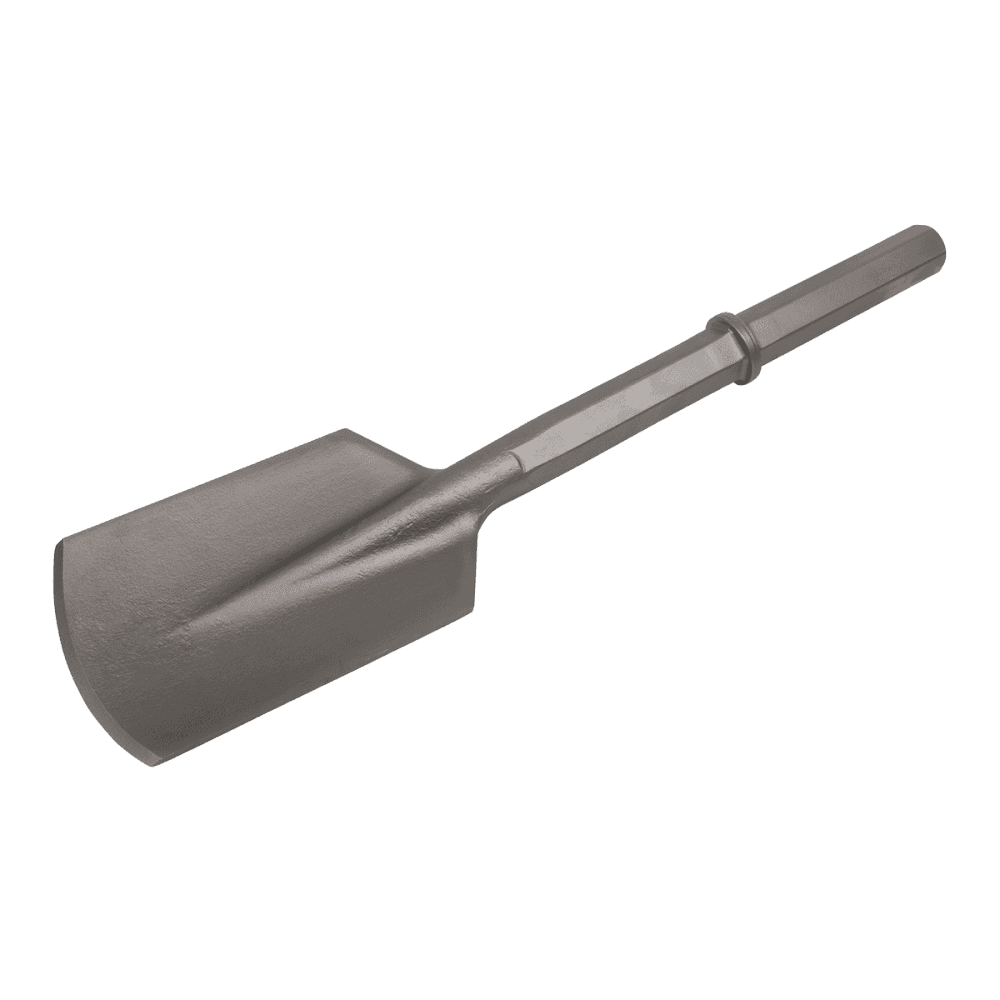 Clay Spade 140 x 570mm - 1-1/4" Hex Model No-Q1CS