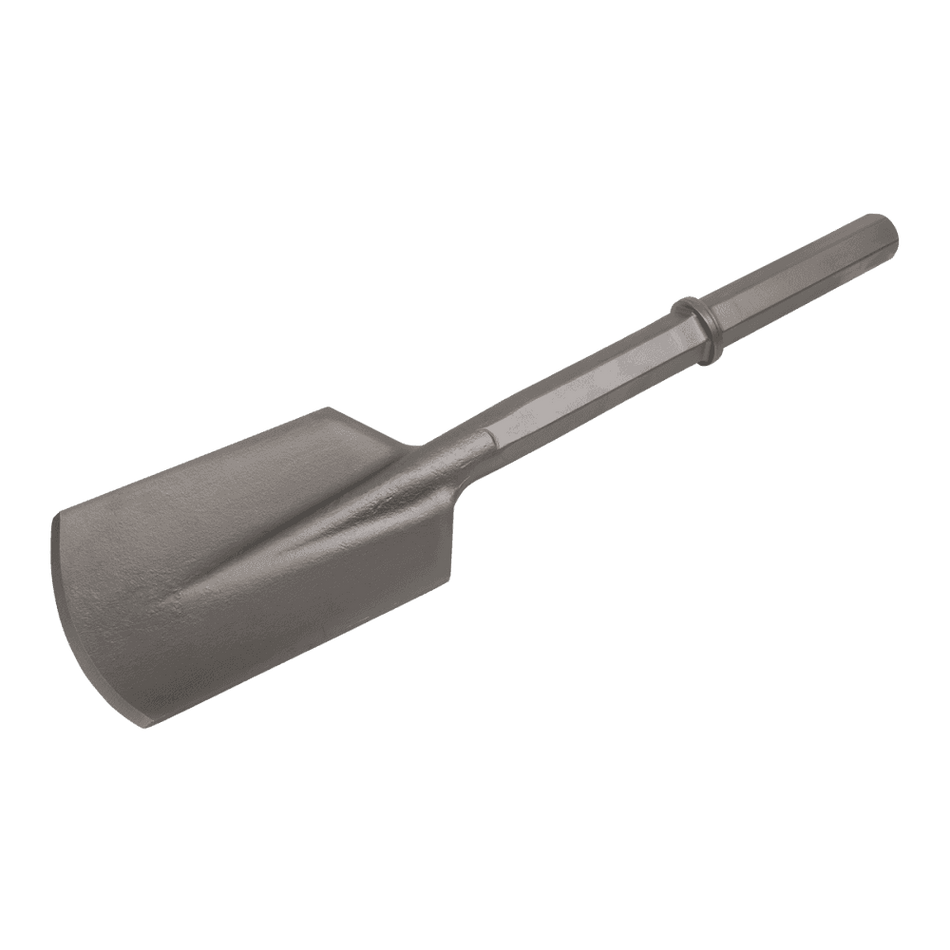 Clay Spade 140 x 570mm - 1-1/4" Hex Model No-Q1CS