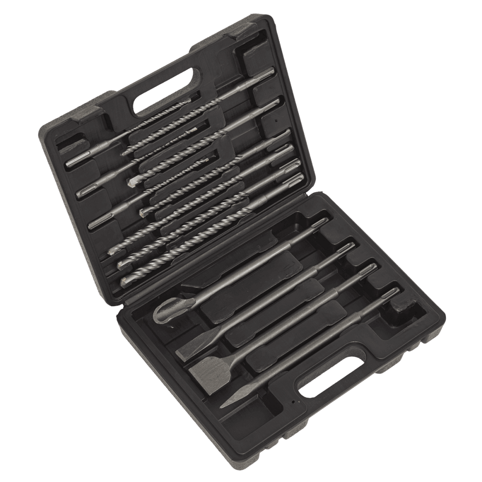 SDS Plus Drill Bit & Chisel Set 13pc Model No-WDCS