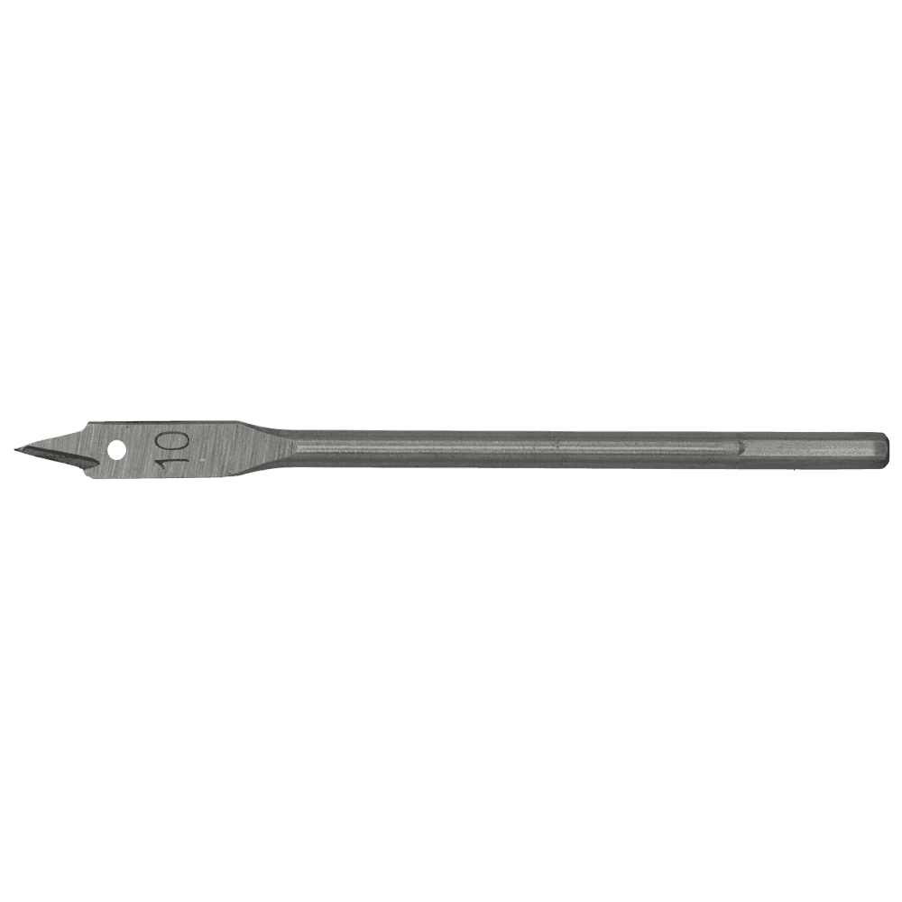 Flat Wood Bit 10mm x 152mm Model No-FWB10