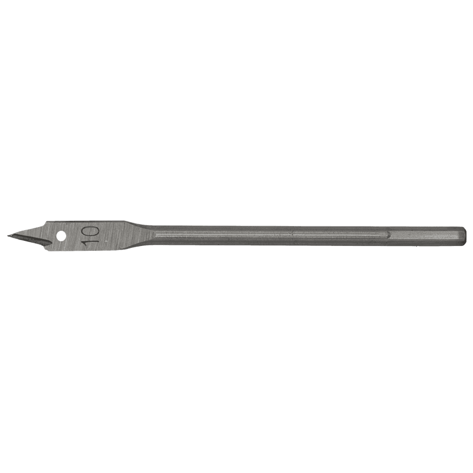 Flat Wood Bit 10mm x 152mm Model No-FWB10