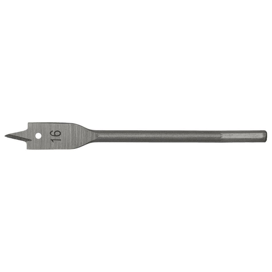 Flat Wood Bit 16mm x 152mm Model No-FWB16