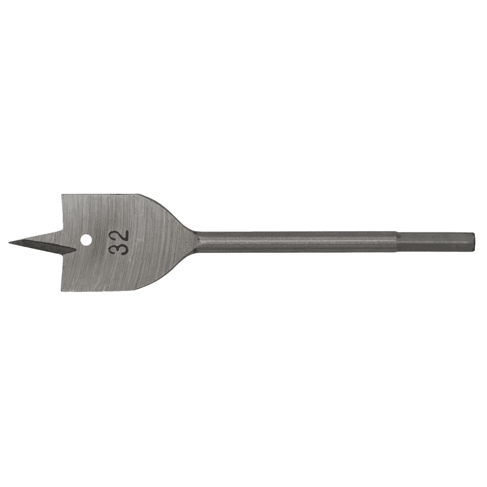 Flat Wood Bit 32mm x 152mm Model No-FWB32