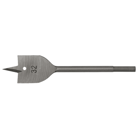 Flat Wood Bit 32mm x 152mm Model No-FWB32