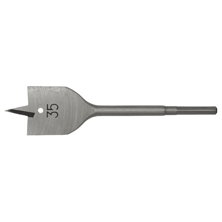 Flat Wood Bit 35mm x 152mm Model No-FWB35