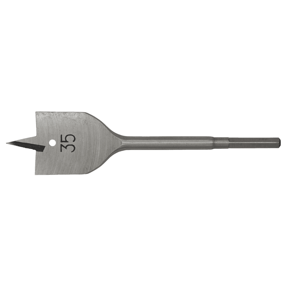 Flat Wood Bit 35mm x 152mm Model No-FWB35