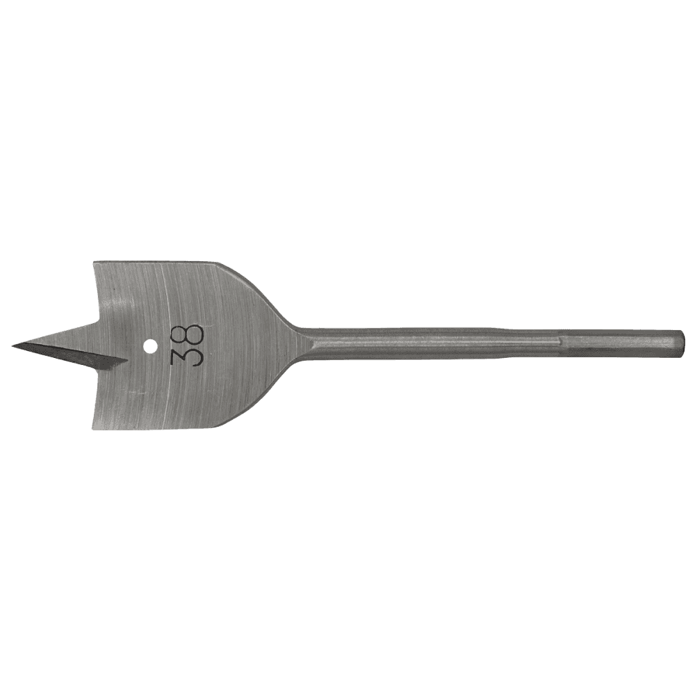 Flat Wood Bit 38mm x 152mm Model No-FWB38