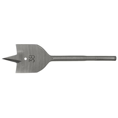 Flat Wood Bit 38mm x 152mm Model No-FWB38