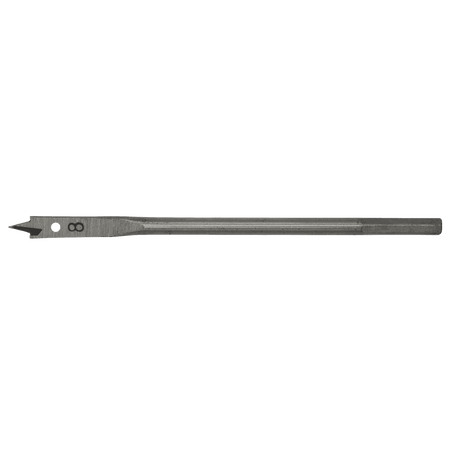 Flat Wood Bit 8mm x 152mm Model No-FWB80