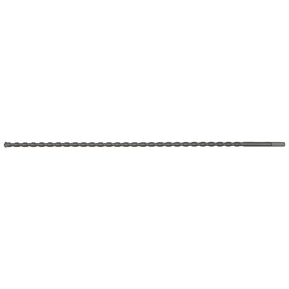 Straight Shank Rotary Impact Drill Bit 12 x 600mm Model No-SS12x600