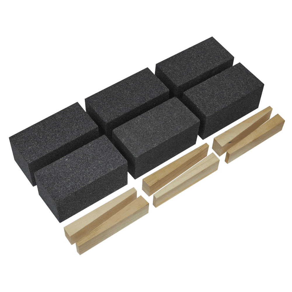 Floor Grinding Block 50 x 50 x 100mm 12Grit - Pack of 6 Model No-FGB12