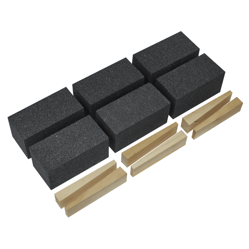Floor Grinding Block 50 x 50 x 100mm 24Grit - Pack of 6 Model No-FGB24