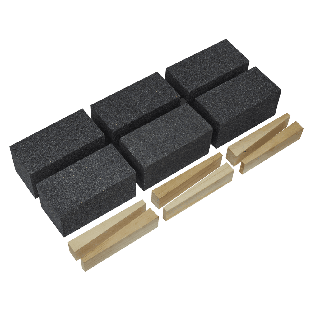 Floor Grinding Block 50 x 50 x 100mm 36Grit Pack of 6 Model No-FGB36