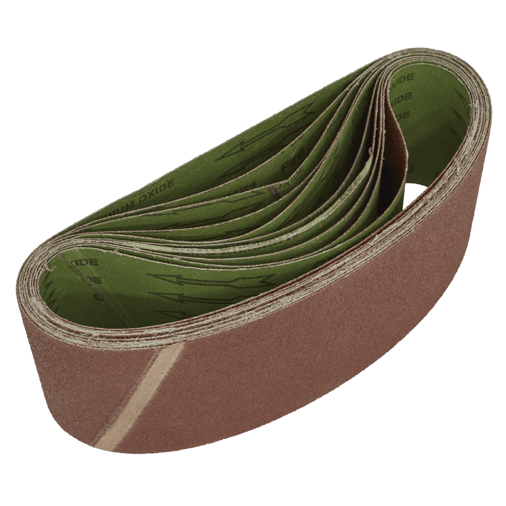 Sanding Belt 100 x 610mm 80Grit - Pack of 10 Model No-WSB6180