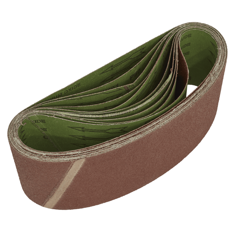 Sanding Belt 100 x 610mm 80Grit - Pack of 10 Model No-WSB6180