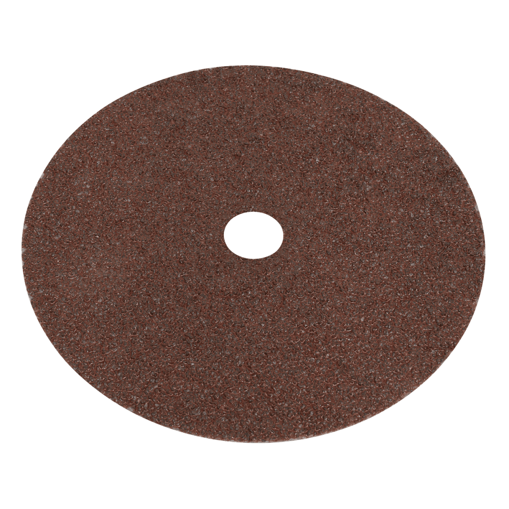 Worksafe® 175mm Fibre Backed Sanding Disc 24Grit - Pack of 25 : Model No-WSD724