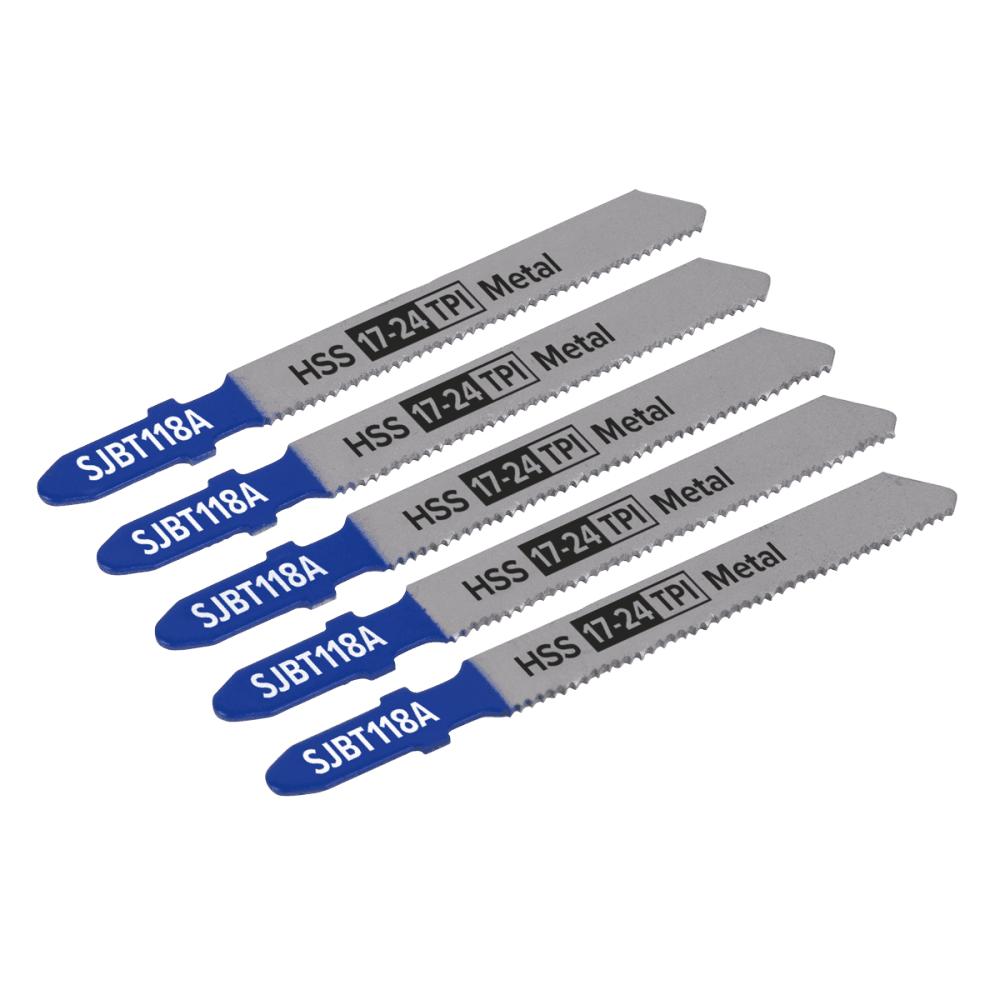 Jigsaw Blade Metal 92mm 17-24tpi - Pack of 5 Model No-SJBT118A