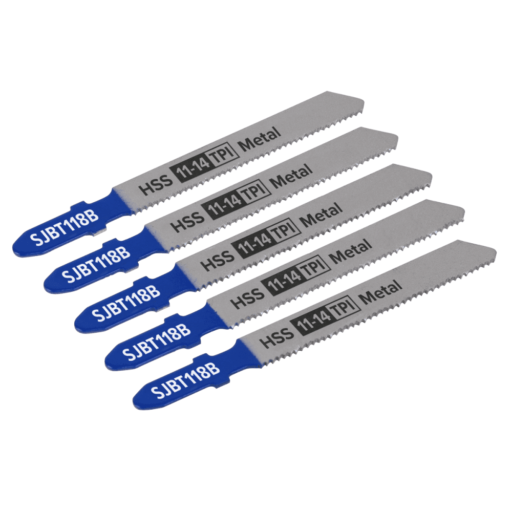 Jigsaw Blade Metal 92mm 11-14tpi - Pack of 5 Model No-SJBT118B