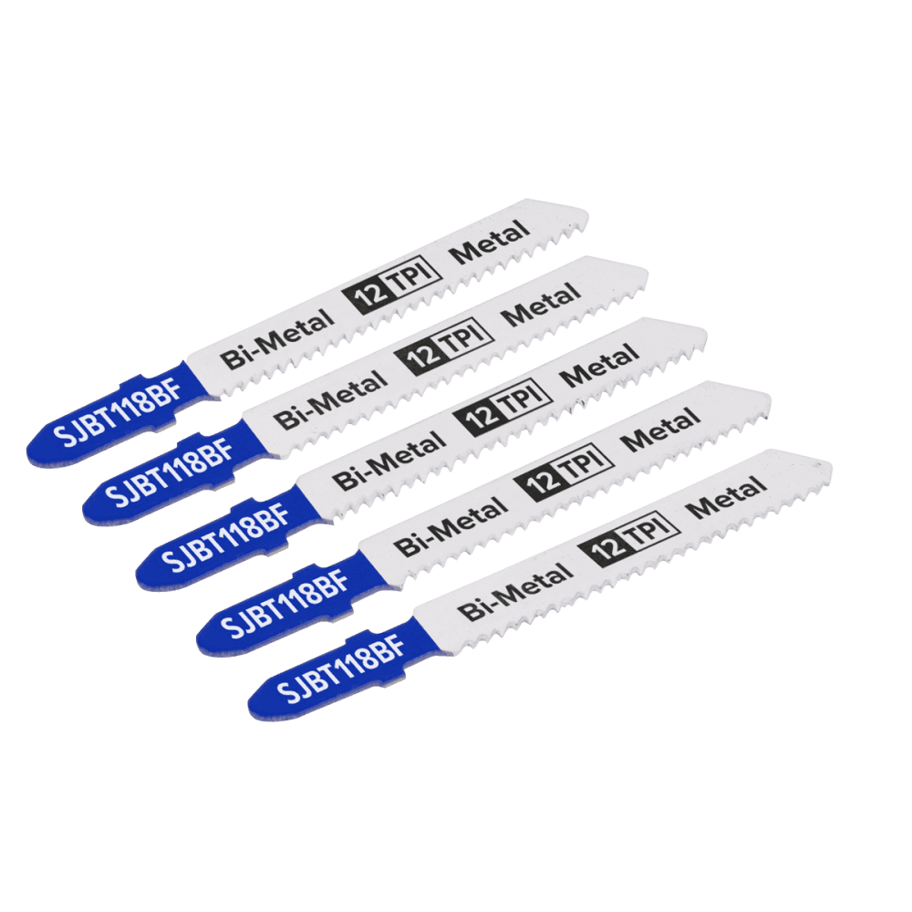 Jigsaw Blade Metal 75mm 12tpi - Pack of 5 Model No-SJBT118BF