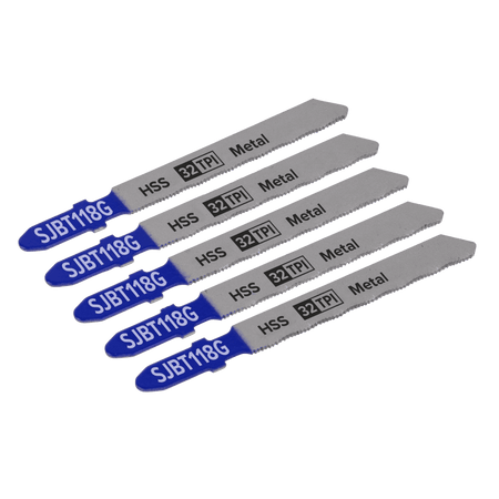 Jigsaw Blade Metal 75mm 32tpi - Pack of 5 Model No-SJBT118G