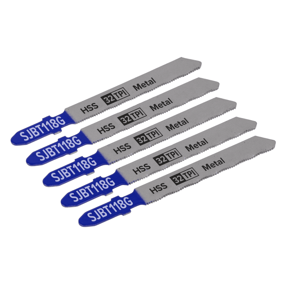 Jigsaw Blade Metal 75mm 32tpi - Pack of 5 Model No-SJBT118G