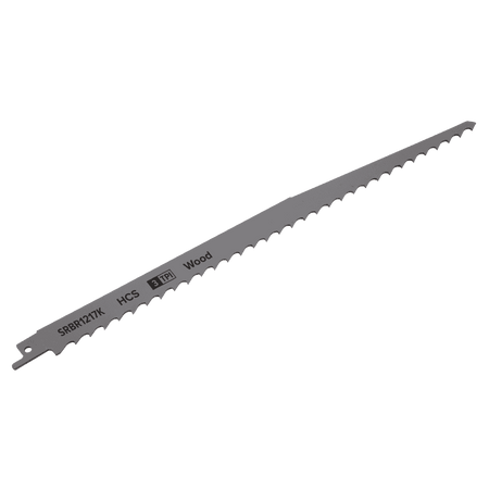 Reciprocating Saw Blade Pruning & Coarse Wood 300mm 3tpi - Pack of 5 Model No-SRBR1217K