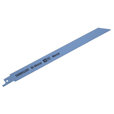 Reciprocating Saw Blade Metal 230mm 18tpi - Pack of 5 Model No-SRBR922EF