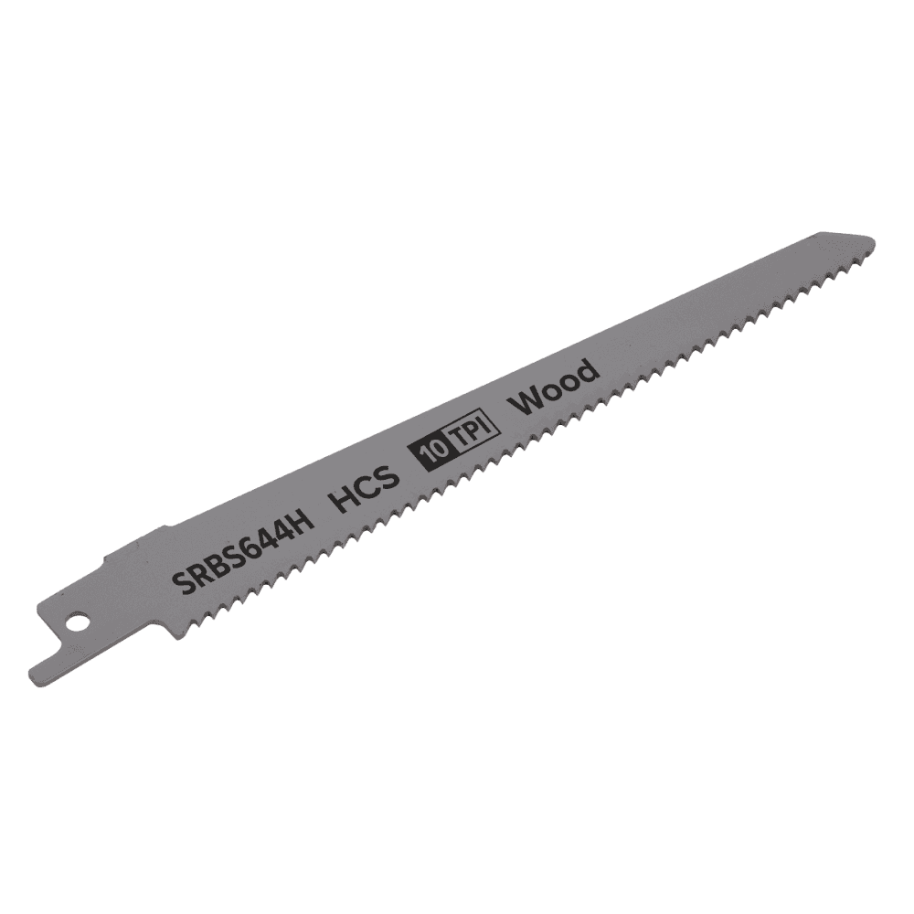 Reciprocating Saw Blade Clean Wood 150mm 10tpi - Pack of 5 Model No-SRBS644H